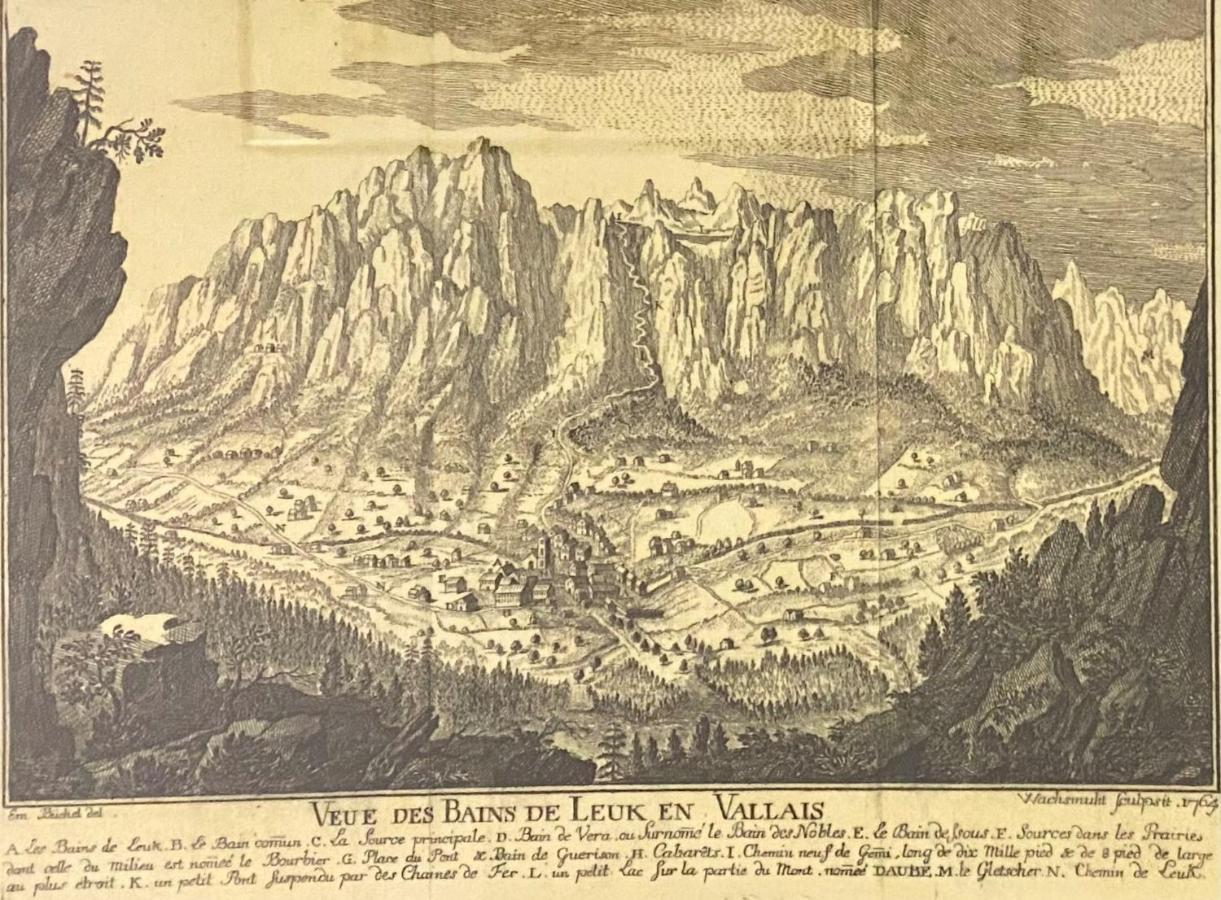 Hotel Regina Terme Leukerbad Bagian luar foto