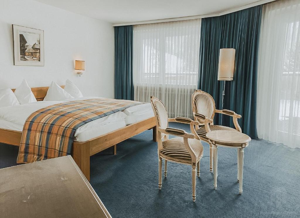 Hotel Regina Terme Leukerbad Bagian luar foto